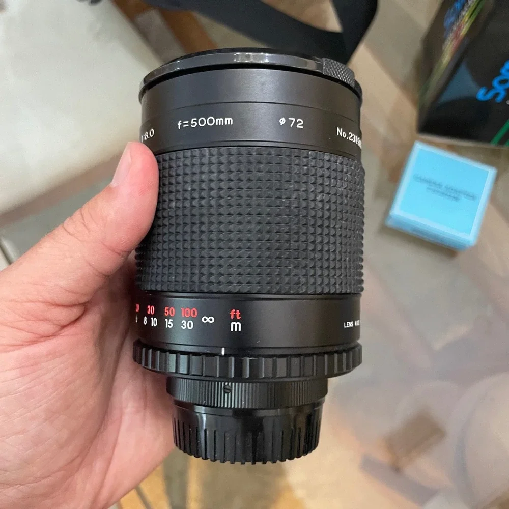 Phoenix Samyang 500mm f/8.0 Mirror Lens Multi-Coated T-Mount w/ Box and Filters